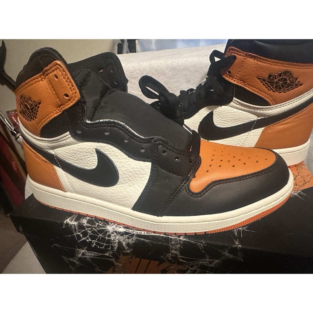 New jordan 1 retro high og shattered backboard 2025 size 10.5 DZ5485-008 NEW - Picture 3 of 12